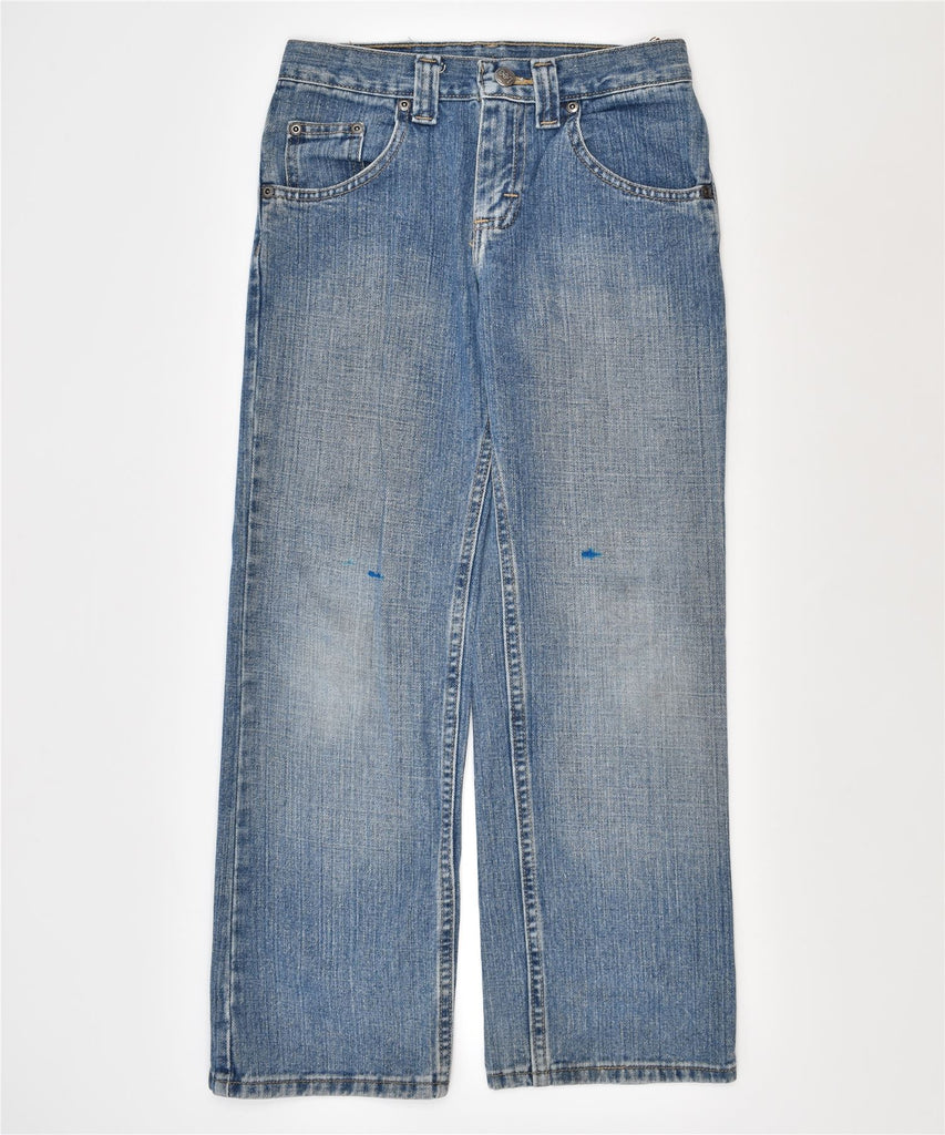 LEE Boys Straight Jeans 9-10 Years W24 L24 Blue Cotton | Vintage | Thrift | Second-Hand | Used Clothing | Messina Hembry 