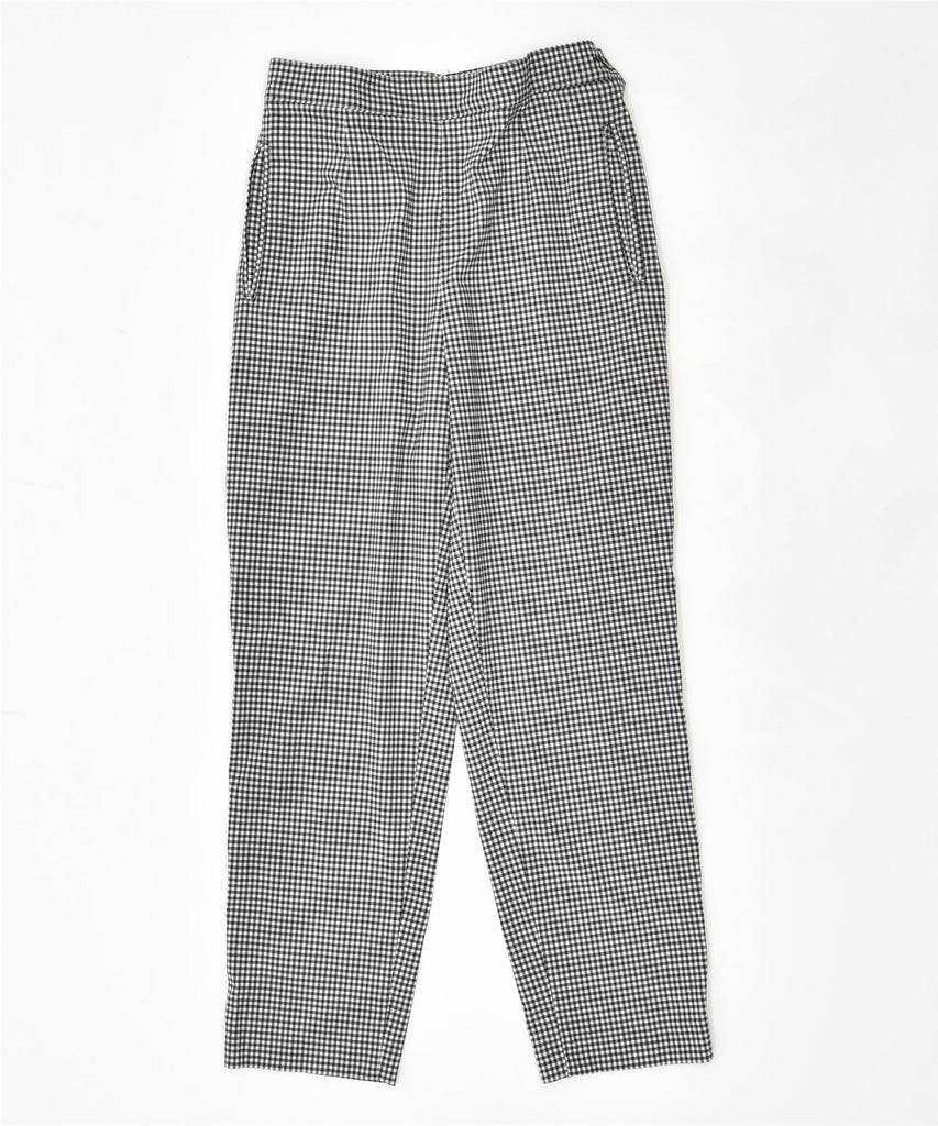 LES COPAINS Womens Tapered Suit Trousers IT 40 Small W26 L26 Grey | Vintage | Thrift | Second-Hand | Used Clothing | Messina Hembry 