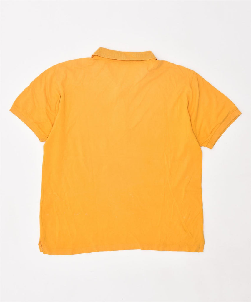 CHAMPION Mens Polo Shirt Small Yellow Cotton | Vintage | Thrift | Second-Hand | Used Clothing | Messina Hembry 