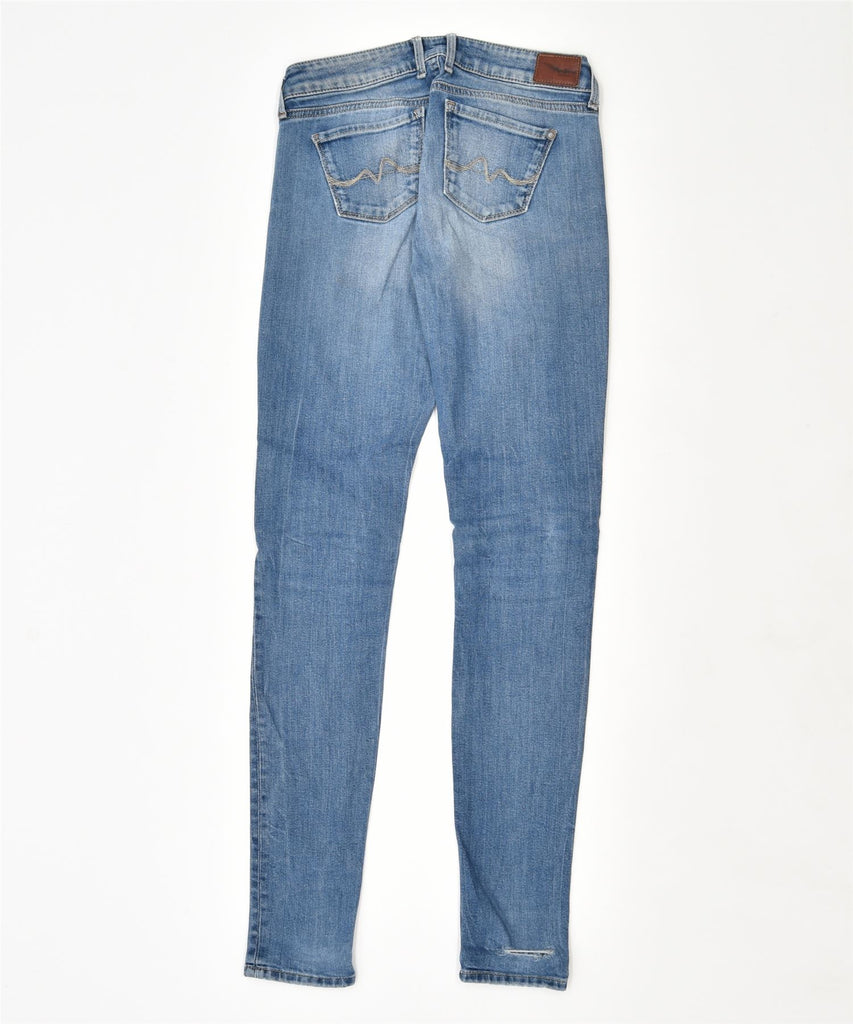 PEPE JEANS Womens Slim Jeans W28 L33 Blue Cotton | Vintage | Thrift | Second-Hand | Used Clothing | Messina Hembry 