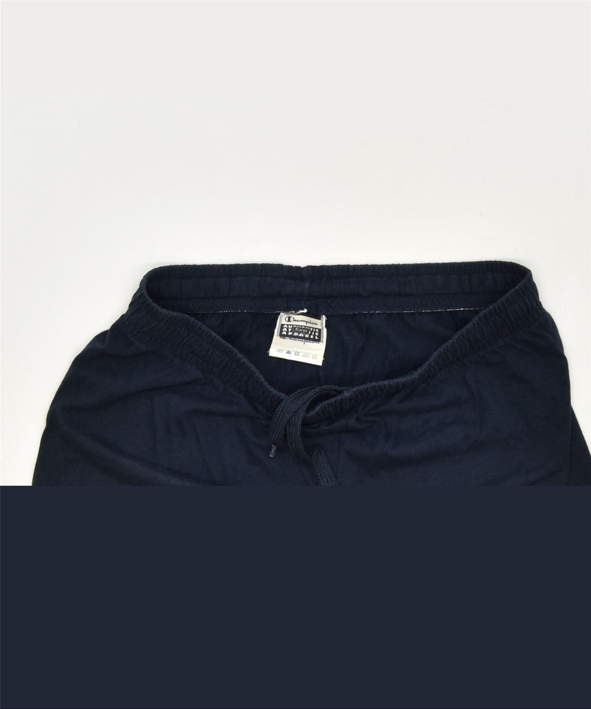 CHAMPION Womens Sport Shorts XL Navy Blue Cotton Sports | Vintage | Thrift | Second-Hand | Used Clothing | Messina Hembry 