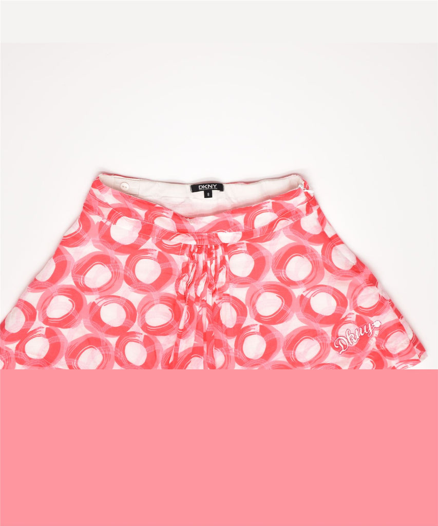 DKNY Girls A-Line Skirt 7-8 Years W22 Red Spotted Cotton | Vintage | Thrift | Second-Hand | Used Clothing | Messina Hembry 