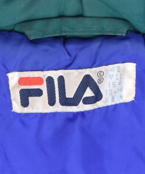 FILA Boys Windbreaker Jacket 13-14 Years Red Polyester | Vintage | Thrift | Second-Hand | Used Clothing | Messina Hembry 