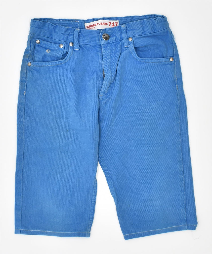 CARRERA Boys 717 Slim Capri Jeans 9-10 Years W25 Blue Cotton | Vintage | Thrift | Second-Hand | Used Clothing | Messina Hembry 