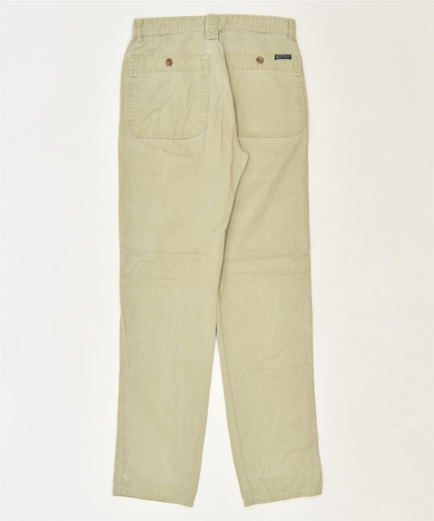 HENRY COTTONS Mens Slim Chino Trousers IT 48 Medium W28 L30 Green Classic | Vintage | Thrift | Second-Hand | Used Clothing | Messina Hembry 