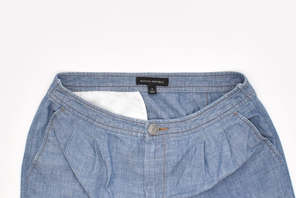 BANANA REPUBLIC Womens Denim Skirt US 4 Small W28 Blue | Vintage | Thrift | Second-Hand | Used Clothing | Messina Hembry 