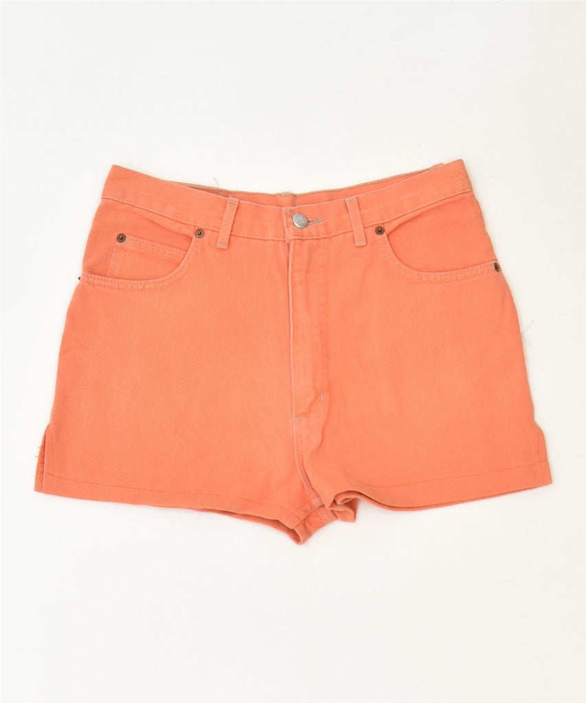 RIFLE Womens Denim Hot Pants W32 Large Orange Cotton Classic | Vintage | Thrift | Second-Hand | Used Clothing | Messina Hembry 