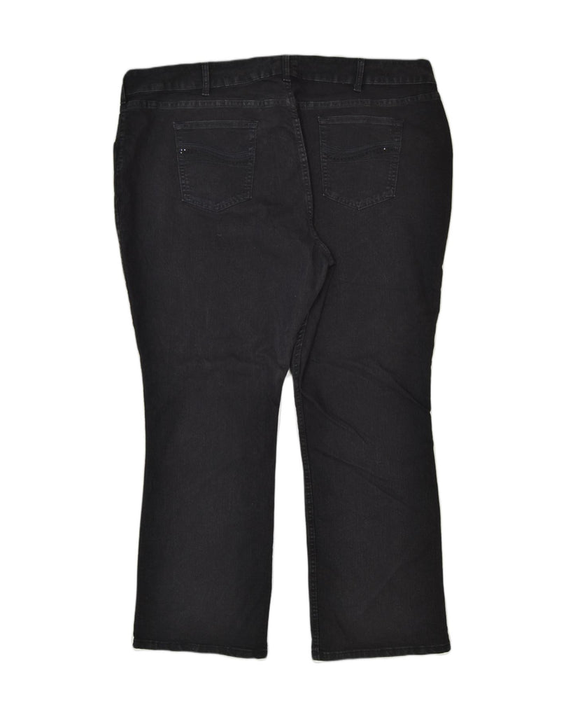 LEE Womens Riders Loose Fit Mid Rise Bootcut Jeans W48 L32 Black Cotton | Vintage | Thrift | Second-Hand | Used Clothing | Messina Hembry 