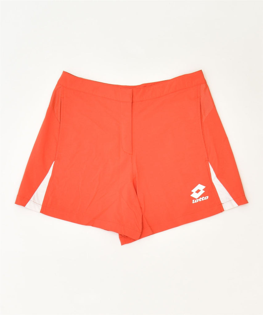 LOTTO Womens Sport Shorts Small Orange Sports | Vintage | Thrift | Second-Hand | Used Clothing | Messina Hembry 