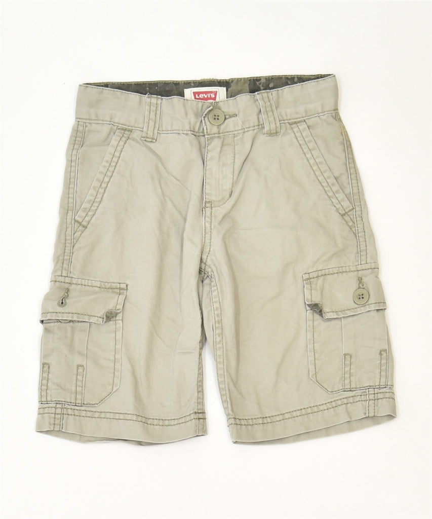 LEVI'S Boys Cargo Shorts 4-5 Years W22 Grey Cotton Classic | Vintage | Thrift | Second-Hand | Used Clothing | Messina Hembry 