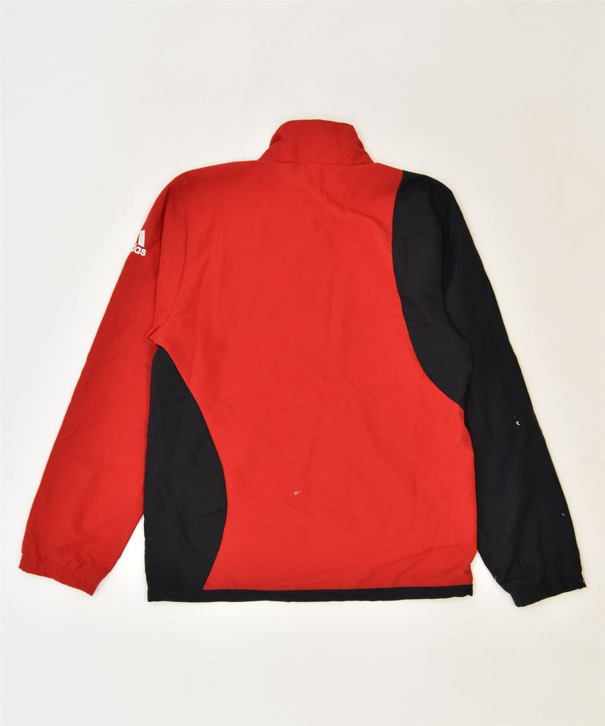 ADIDAS Mens Tracksuit Top Jacket UK 36/38 Small Red Polyester Sports | Vintage | Thrift | Second-Hand | Used Clothing | Messina Hembry 