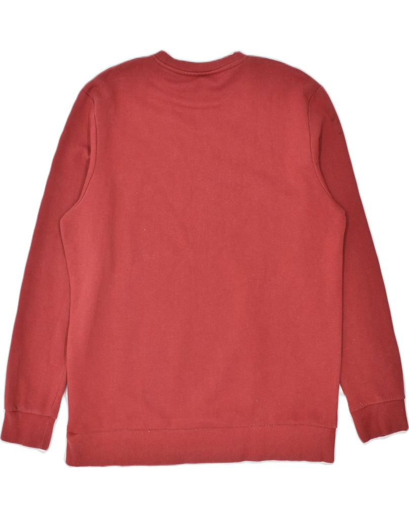 JACK & JONES Mens Sweatshirt Jumper 2XL Maroon Cotton | Vintage | Thrift | Second-Hand | Used Clothing | Messina Hembry 