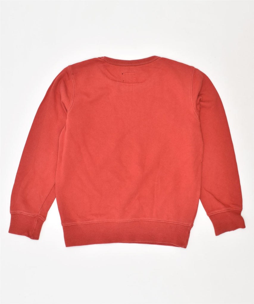 SUN68 Boys Graphic Sweatshirt Jumper 5-6 Years Red Cotton | Vintage | Thrift | Second-Hand | Used Clothing | Messina Hembry 