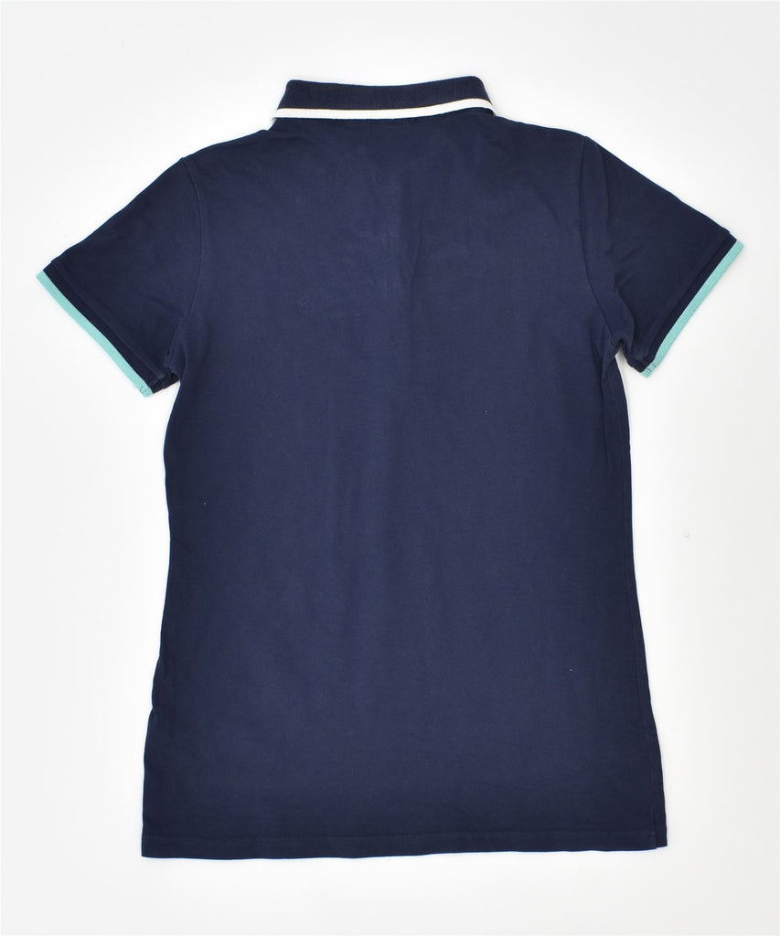 ELLESSE Girls Polo Shirt 15-16 Years XL Blue Cotton | Vintage | Thrift | Second-Hand | Used Clothing | Messina Hembry 