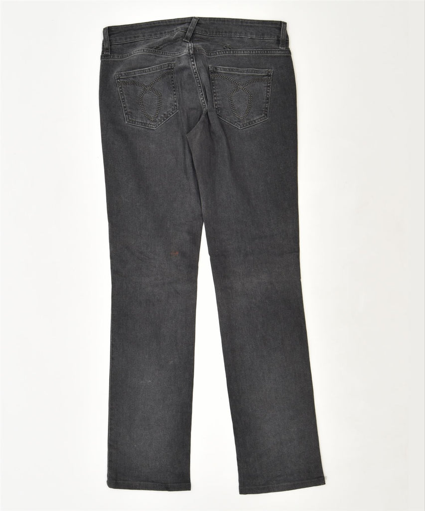 MASSIMO DUTTI Womens Straight Jeans W30 L31 Grey Cotton | Vintage | Thrift | Second-Hand | Used Clothing | Messina Hembry 