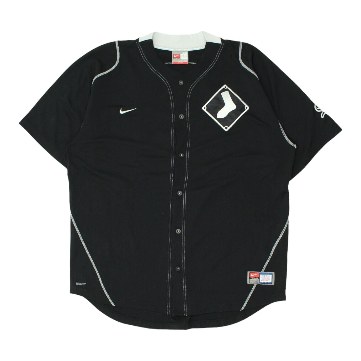 Nike team vapor full button hot sale dinger jersey