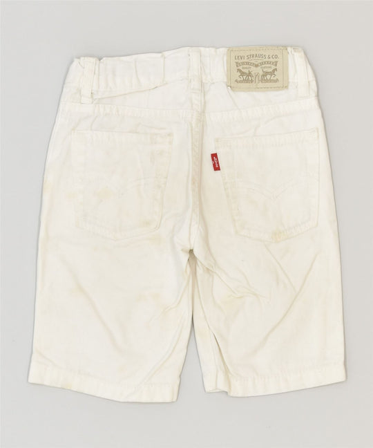 White levi on sale bermuda shorts