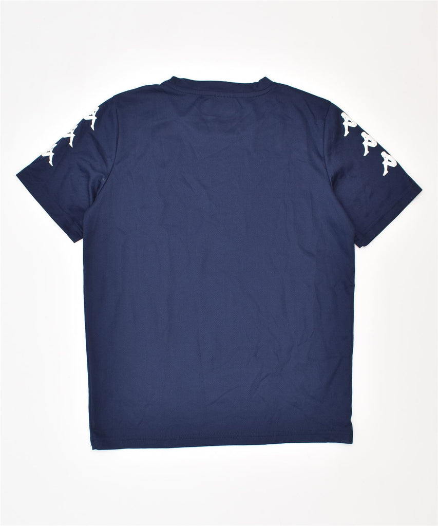 KAPPA Boys BSFC Graphic T-Shirt Top 11-12 Years Blue | Vintage | Thrift | Second-Hand | Used Clothing | Messina Hembry 