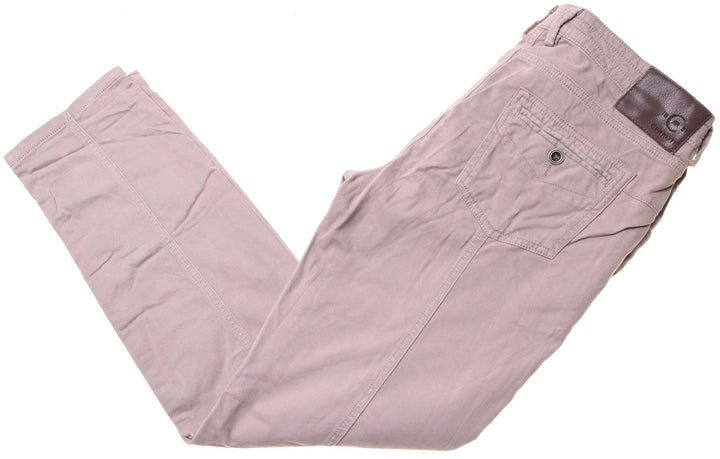 CERRUTI 1881 Womens Chino Trousers W30 L26 Beige Cotton - Second Hand & Vintage Designer Clothing - Messina Hembry