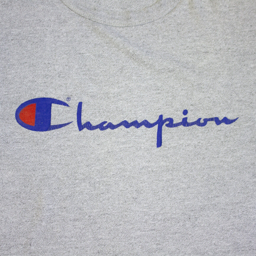 Champion Short Sleeve Tshirt | Vintage Designer Logo Tee 90s Sportswear | Vintage Messina Hembry | Thrift | Second-Hand Messina Hembry | Used Clothing | Messina Hembry 