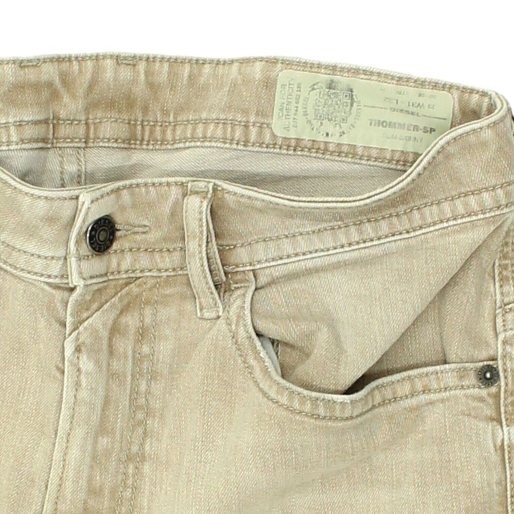 Diesel Industry Mens Beige Skinny Jeans | Vintage Luxury High End Designer VTG | Vintage Messina Hembry | Thrift | Second-Hand Messina Hembry | Used Clothing | Messina Hembry 