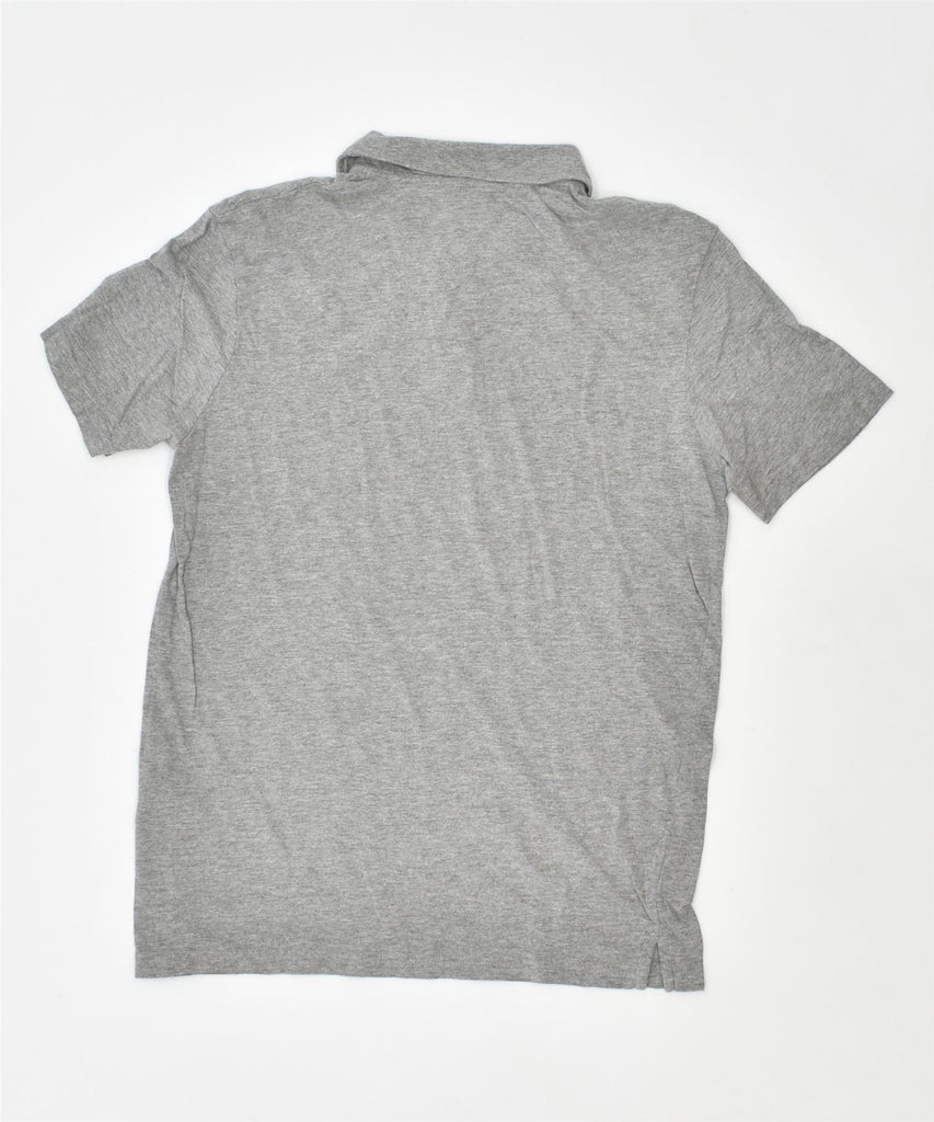 JACK & JONES Mens Polo Shirt Small Grey Cotton | Vintage | Thrift | Second-Hand | Used Clothing | Messina Hembry 