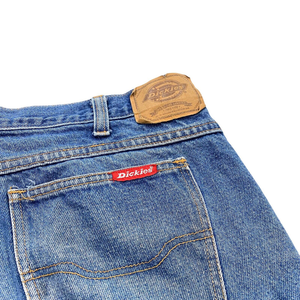 Dickies Straight Leg Workwear Jeans | Vintage 90s Blue Denim Trousers W38 VTG | Vintage Messina Hembry | Thrift | Second-Hand Messina Hembry | Used Clothing | Messina Hembry 