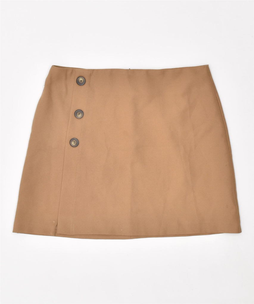 VINTAGE Girls Mini Skirt 13-14 Years Large Beige | Vintage | Thrift | Second-Hand | Used Clothing | Messina Hembry 