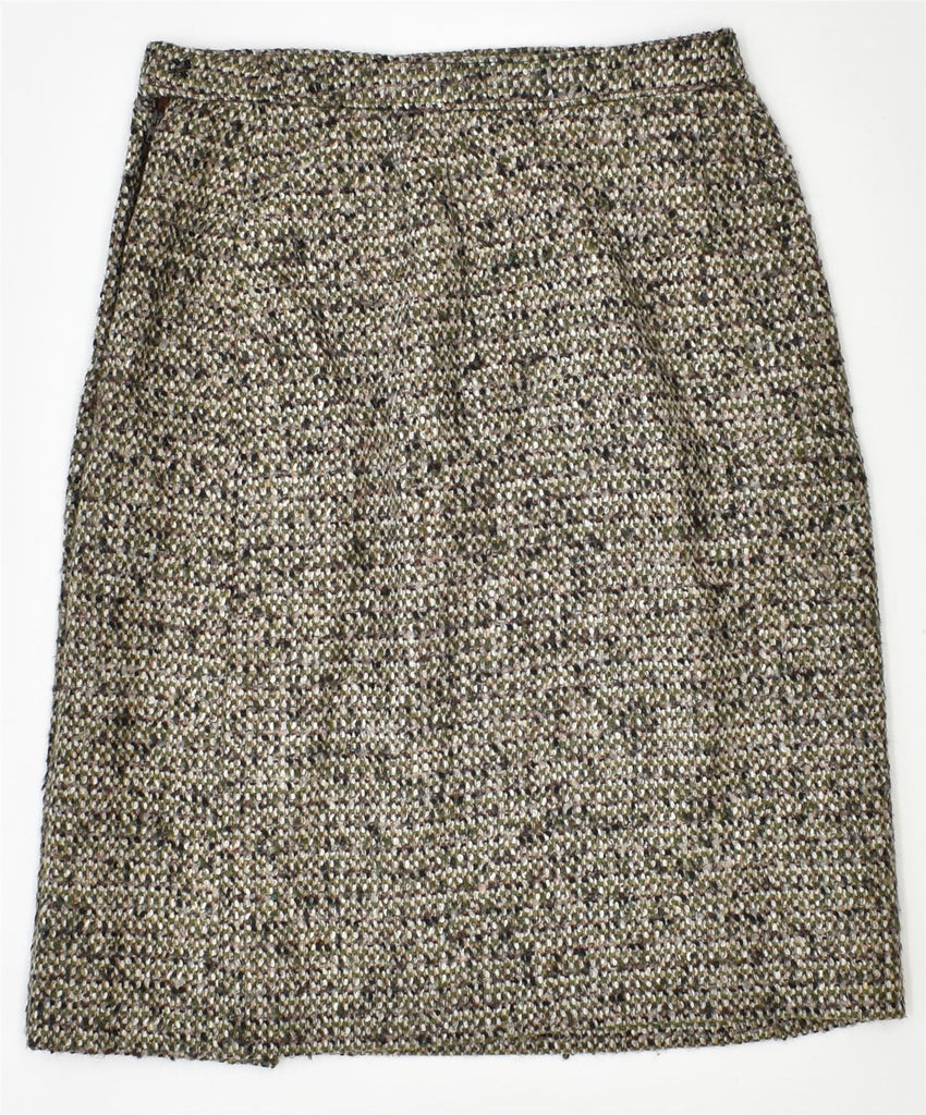 VINTAGE Womens Straight Skirt UK 10 Small W28 Grey | Vintage | Thrift | Second-Hand | Used Clothing | Messina Hembry 