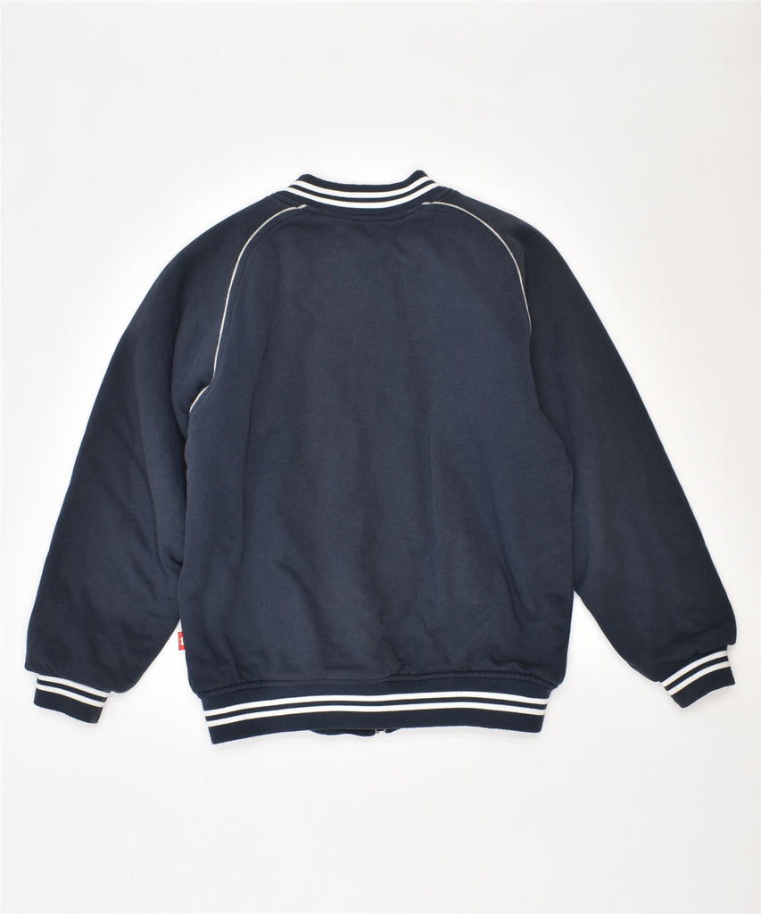 CHAMPION Boys Bomber Jacket 9-10 Years Medium Navy Blue Cotton | Vintage | Thrift | Second-Hand | Used Clothing | Messina Hembry 