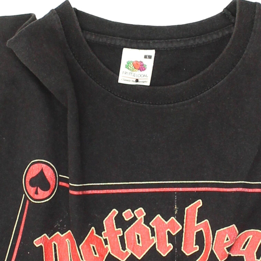 Motörhead XXXV Mens Black Tshirt | Rock Metal Music Band Tee VTG | Vintage Messina Hembry | Thrift | Second-Hand Messina Hembry | Used Clothing | Messina Hembry 