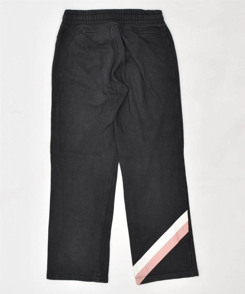 CHAMPION Womens Tracksuit Trousers UK 12 Medium Black Cotton | Vintage | Thrift | Second-Hand | Used Clothing | Messina Hembry 