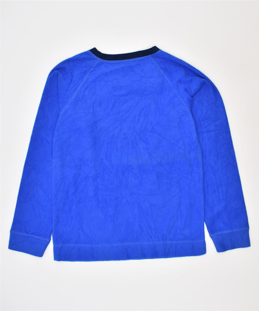 GAP Boys Graphic Fleece Jumper 13-14 Years Blue Polyester | Vintage | Thrift | Second-Hand | Used Clothing | Messina Hembry 