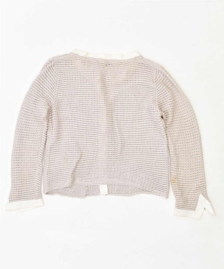 TRUSSARDI Womens Cardigan Sweater UK 10 Small Pink | Vintage | Thrift | Second-Hand | Used Clothing | Messina Hembry 