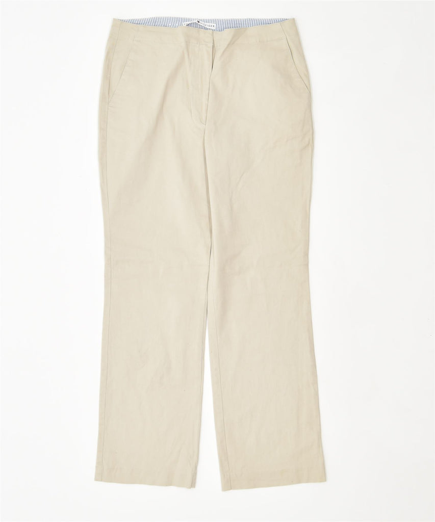 TOMMY HILFIGER Womens Straight Chino Trousers US 12 XL W36 L30 Beige | Vintage | Thrift | Second-Hand | Used Clothing | Messina Hembry 