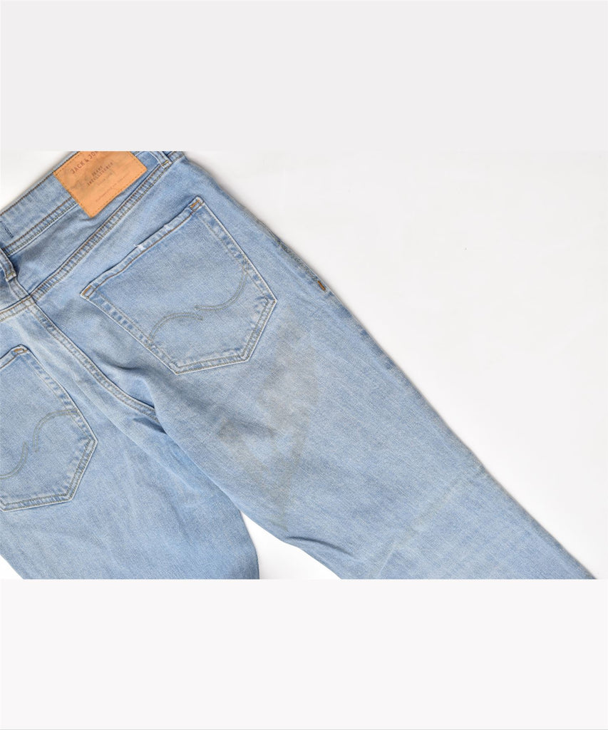 JACK & JONES Mens Tim Slim Jeans W31 L32 Blue Cotton | Vintage | Thrift | Second-Hand | Used Clothing | Messina Hembry 