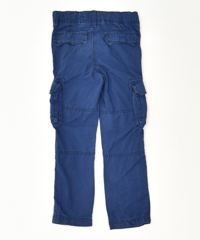 OSHKOSH Boys Slim Cargo Trousers 4-5 Years W22 L19 Blue Cotton Classic | Vintage | Thrift | Second-Hand | Used Clothing | Messina Hembry 