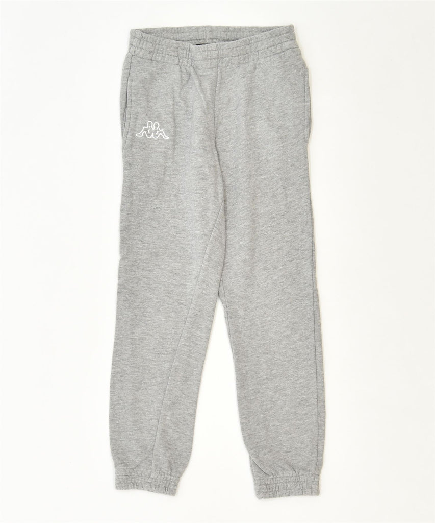 KAPPA Girls Tracksuit Trousers Joggers 7-8 Years Grey Sports | Vintage | Thrift | Second-Hand | Used Clothing | Messina Hembry 