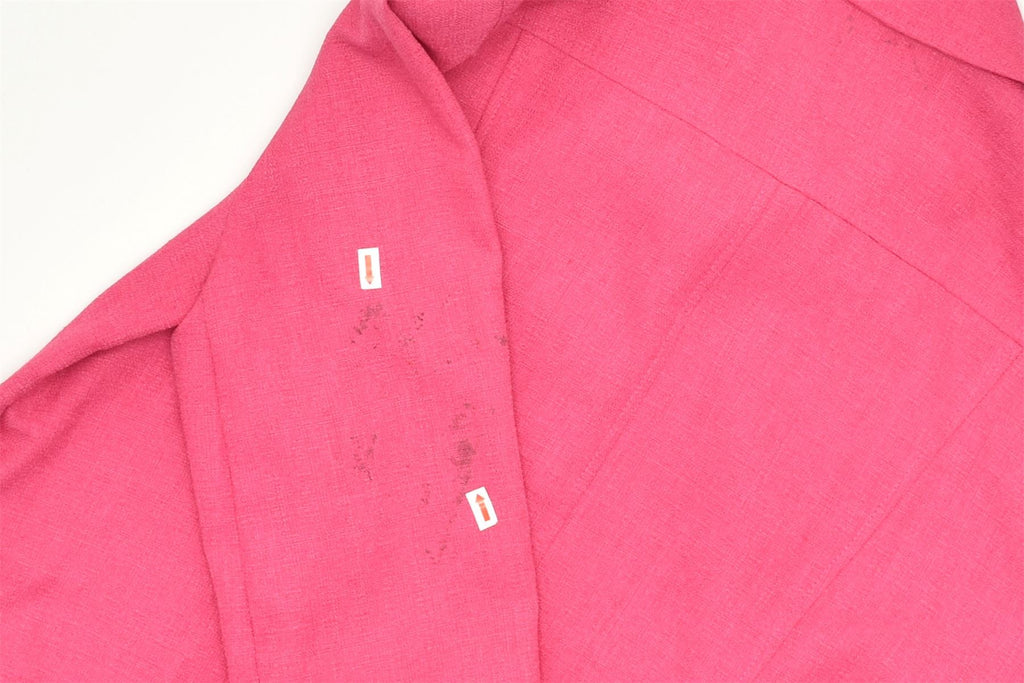 VINTAGE Womens Shirt IT 52 2XL Pink Polyester | Vintage | Thrift | Second-Hand | Used Clothing | Messina Hembry 