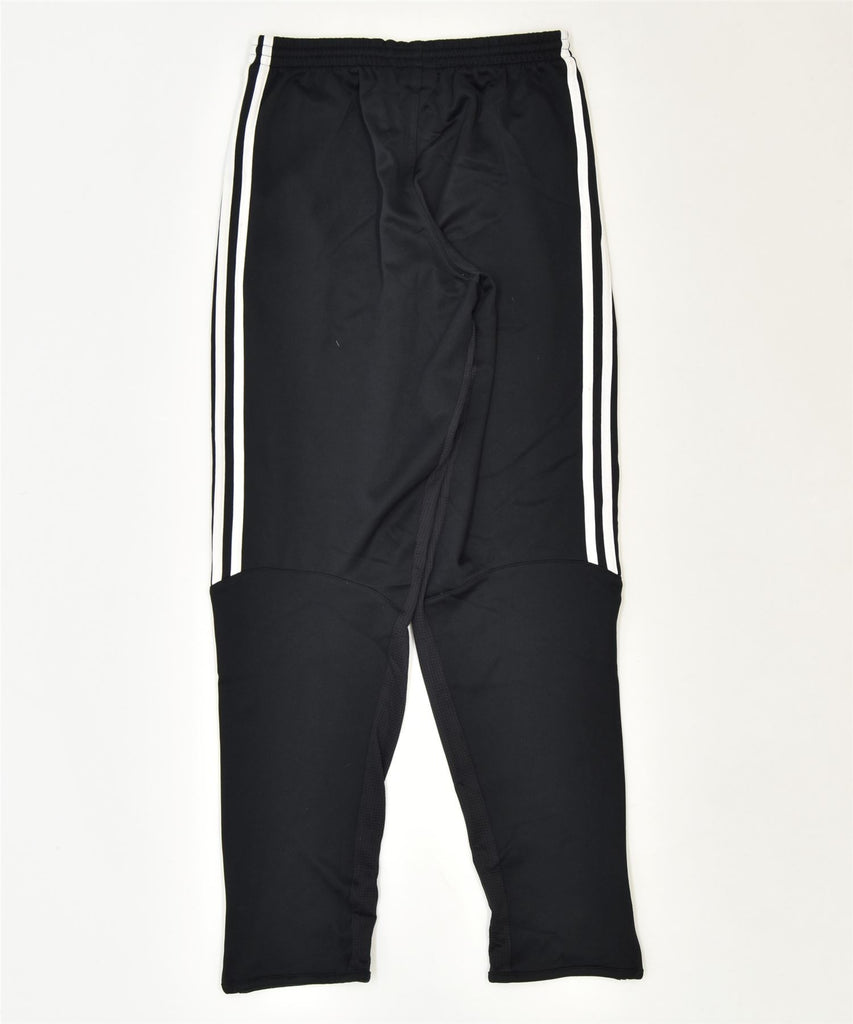 ADIDAS Girls Tracksuit Trousers 13-14 Years Black Polyester Sports | Vintage | Thrift | Second-Hand | Used Clothing | Messina Hembry 