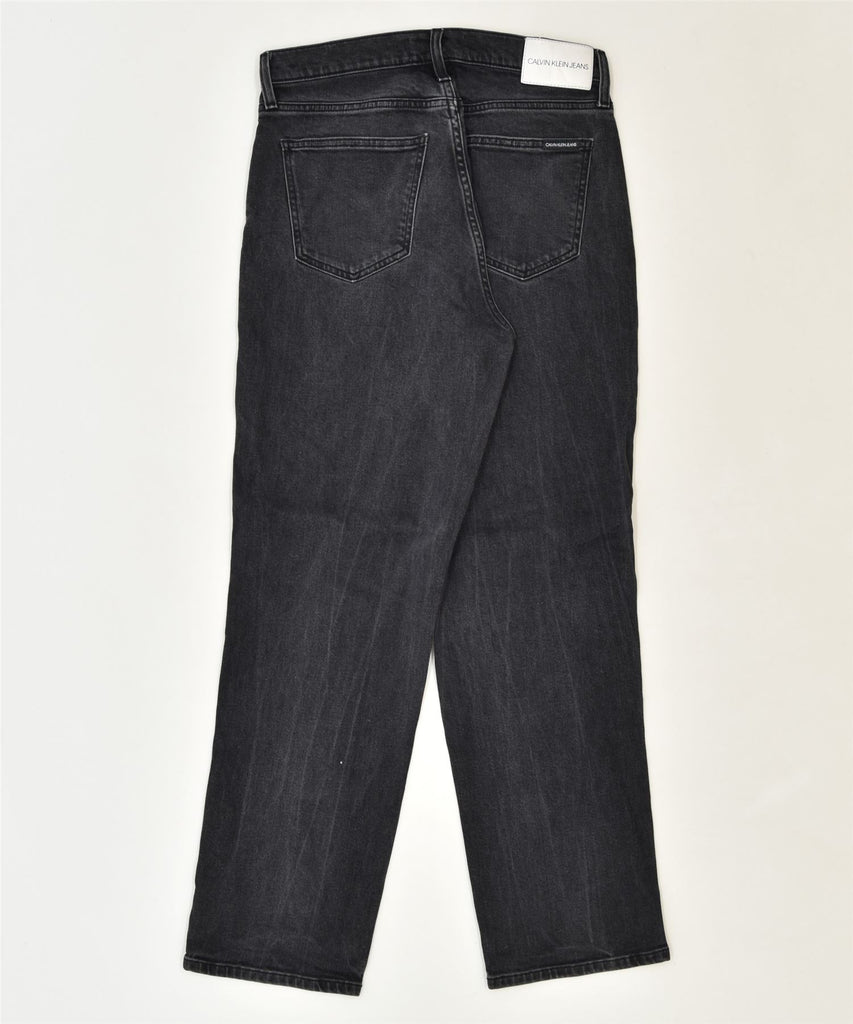 CALVIN KLEIN Womens Dad Tapered Jeans W28 L29 Black Cotton Classic | Vintage | Thrift | Second-Hand | Used Clothing | Messina Hembry 