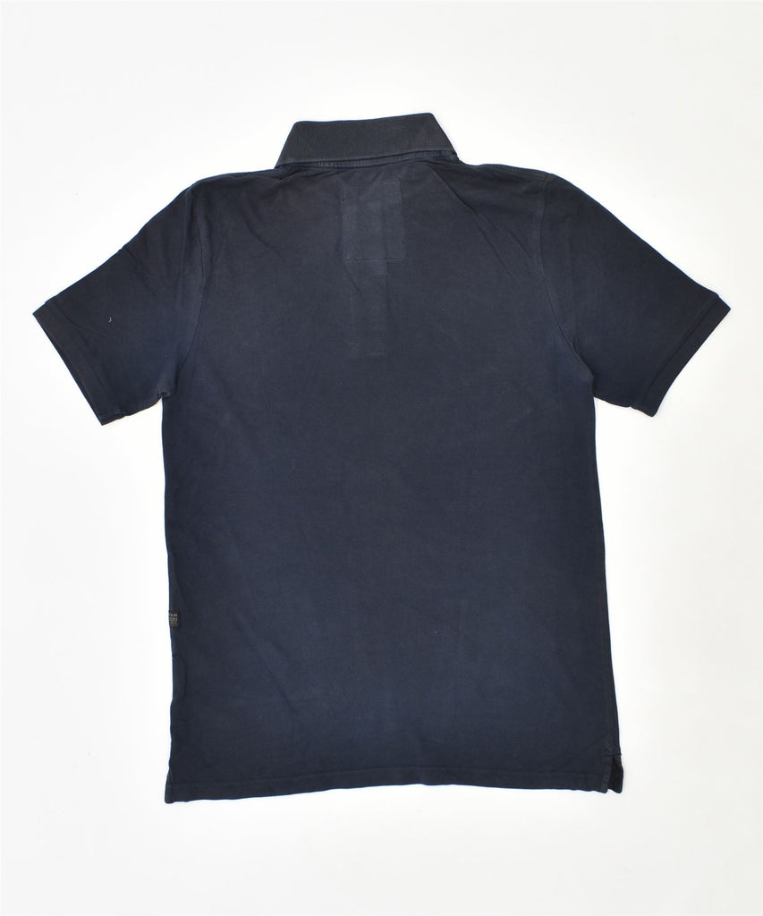 G-STAR Mens Slim Fit Polo Shirt XS Navy Blue | Vintage | Thrift | Second-Hand | Used Clothing | Messina Hembry 