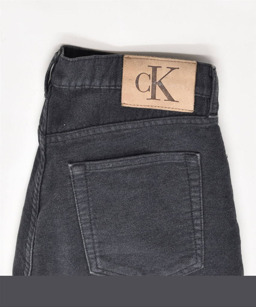 CALVIN KLEIN Womens Slim Jeans W28 Medium Grey Cotton | Vintage | Thrift | Second-Hand | Used Clothing | Messina Hembry 