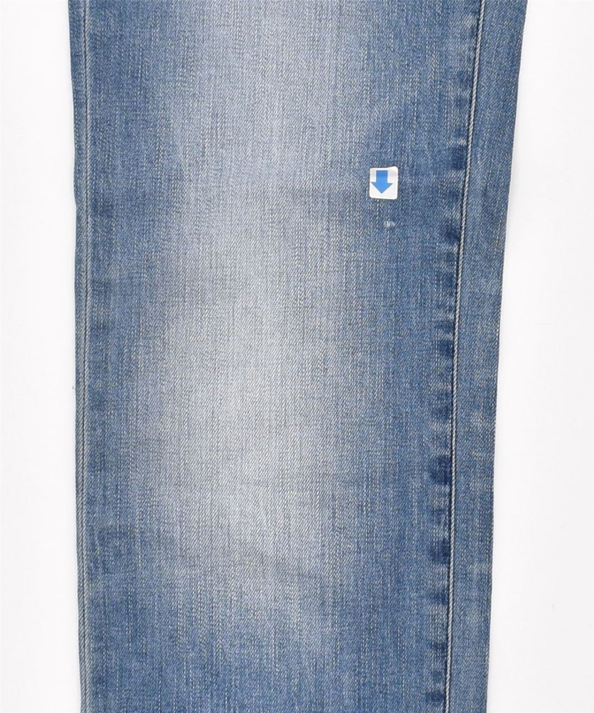 CALVIN KLEIN Womens Low Waist Slim Jeans W28 L33 Blue Cotton | Vintage | Thrift | Second-Hand | Used Clothing | Messina Hembry 