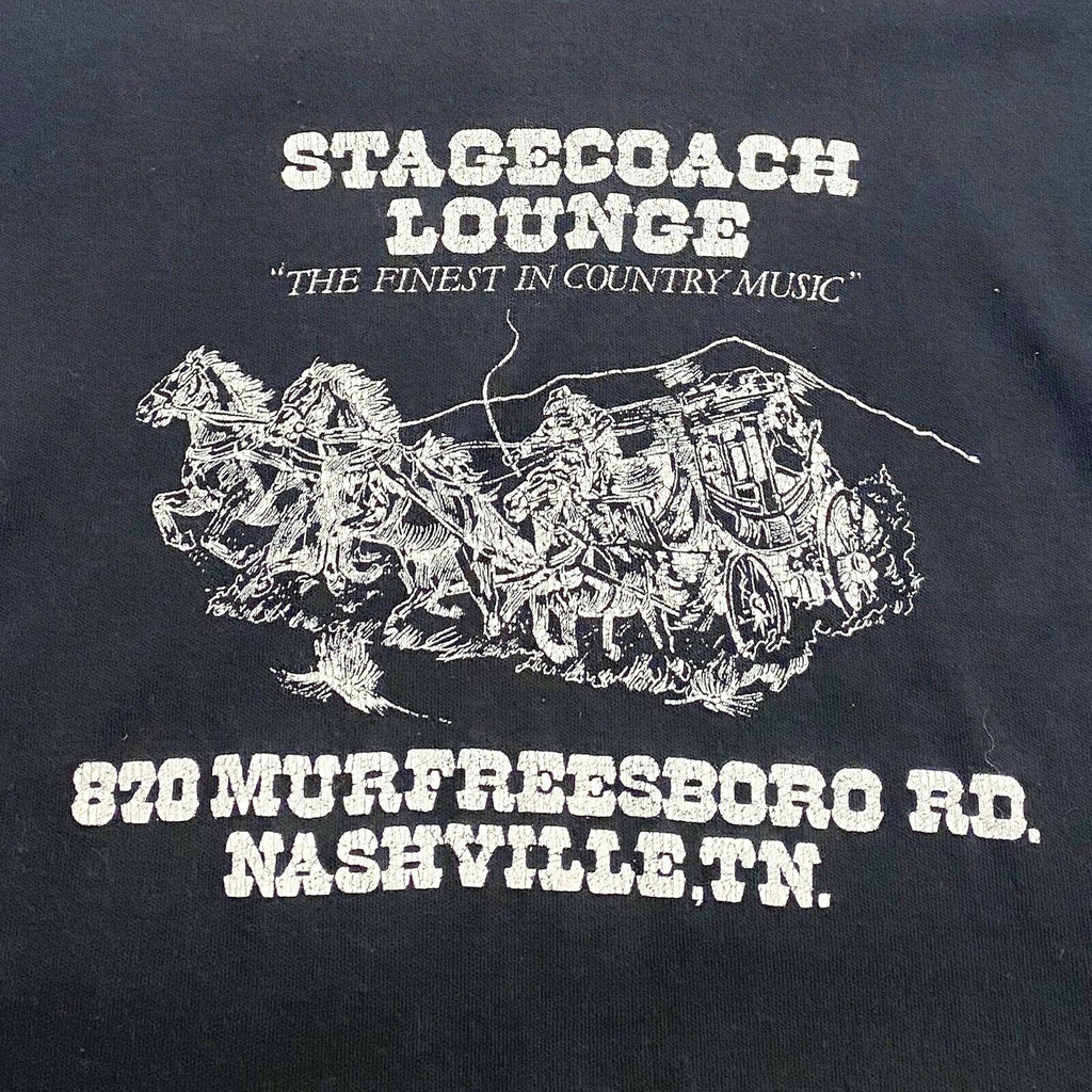 Stagecoach Lounge Womens Tshirt | Vintage 90s Restaurant Country Music Venue VTG | Vintage Messina Hembry | Thrift | Second-Hand Messina Hembry | Used Clothing | Messina Hembry 