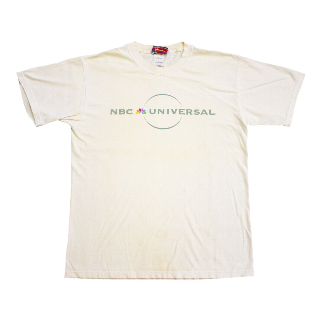 NBC Universal Tshirt | Vintage American Mass Media Conglomerate US Company VTG | Vintage Messina Hembry | Thrift | Second-Hand Messina Hembry | Used Clothing | Messina Hembry 