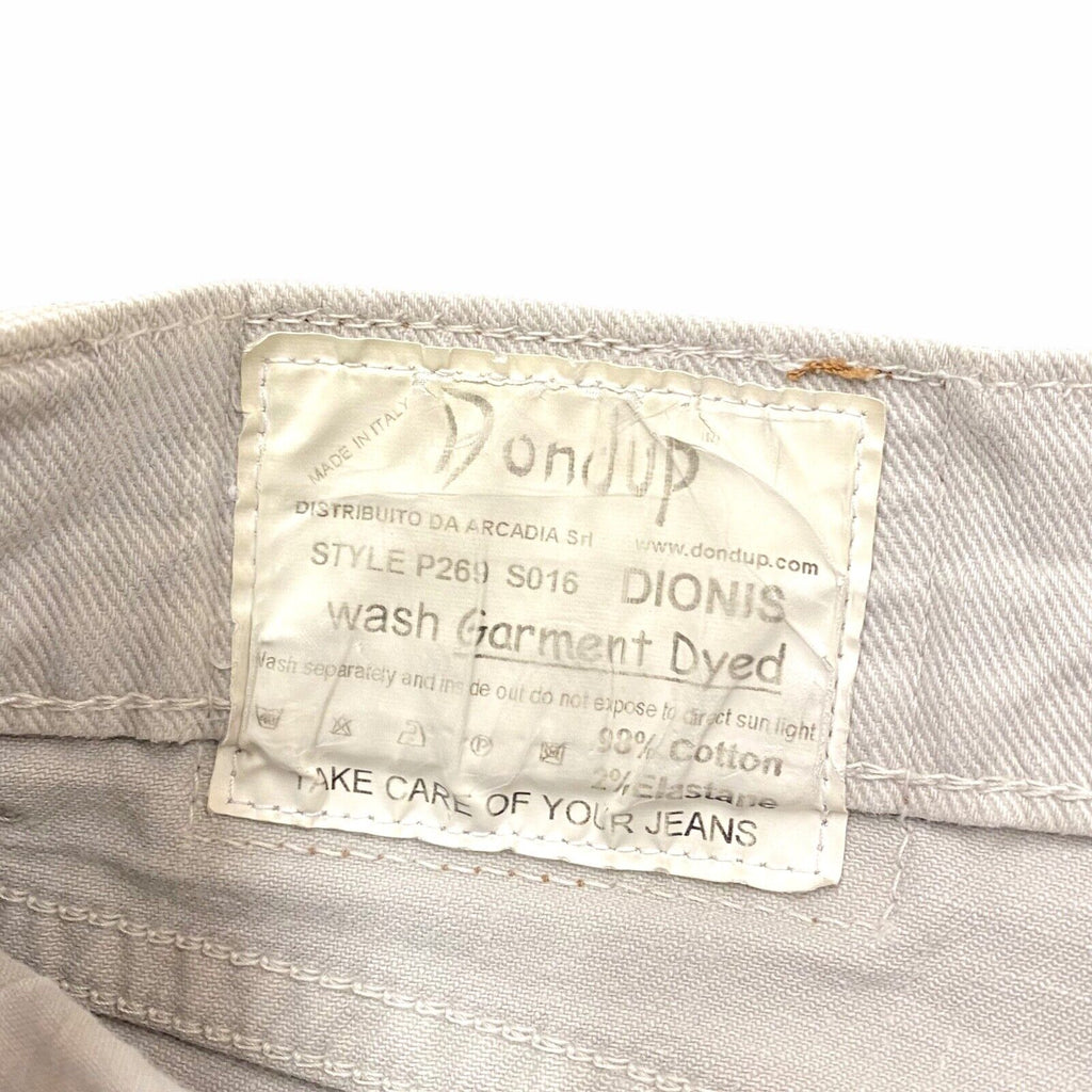 Dondup Women's Slim Jeans | Vintage Designer Grey Denim Trousers W31 VTG | Vintage Messina Hembry | Thrift | Second-Hand Messina Hembry | Used Clothing | Messina Hembry 