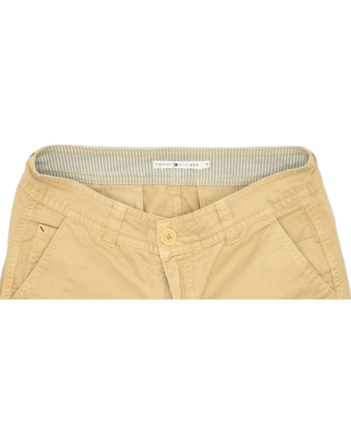 TOMMY HILFIGER Womens Straight Chino Trousers US4 Small W28 L32 Beige | Vintage | Thrift | Second-Hand | Used Clothing | Messina Hembry 