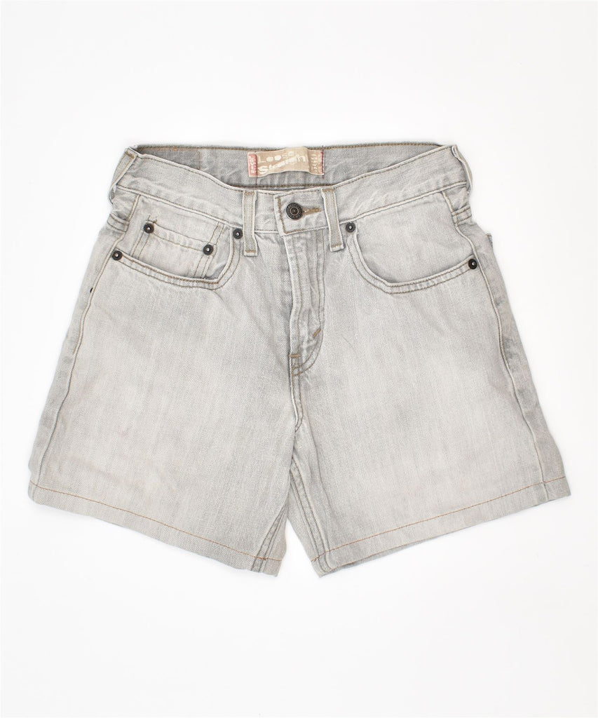 LEVI'S Boys 569 Denim Shorts 9-10 Years W25 L4 Grey Cotton | Vintage | Thrift | Second-Hand | Used Clothing | Messina Hembry 