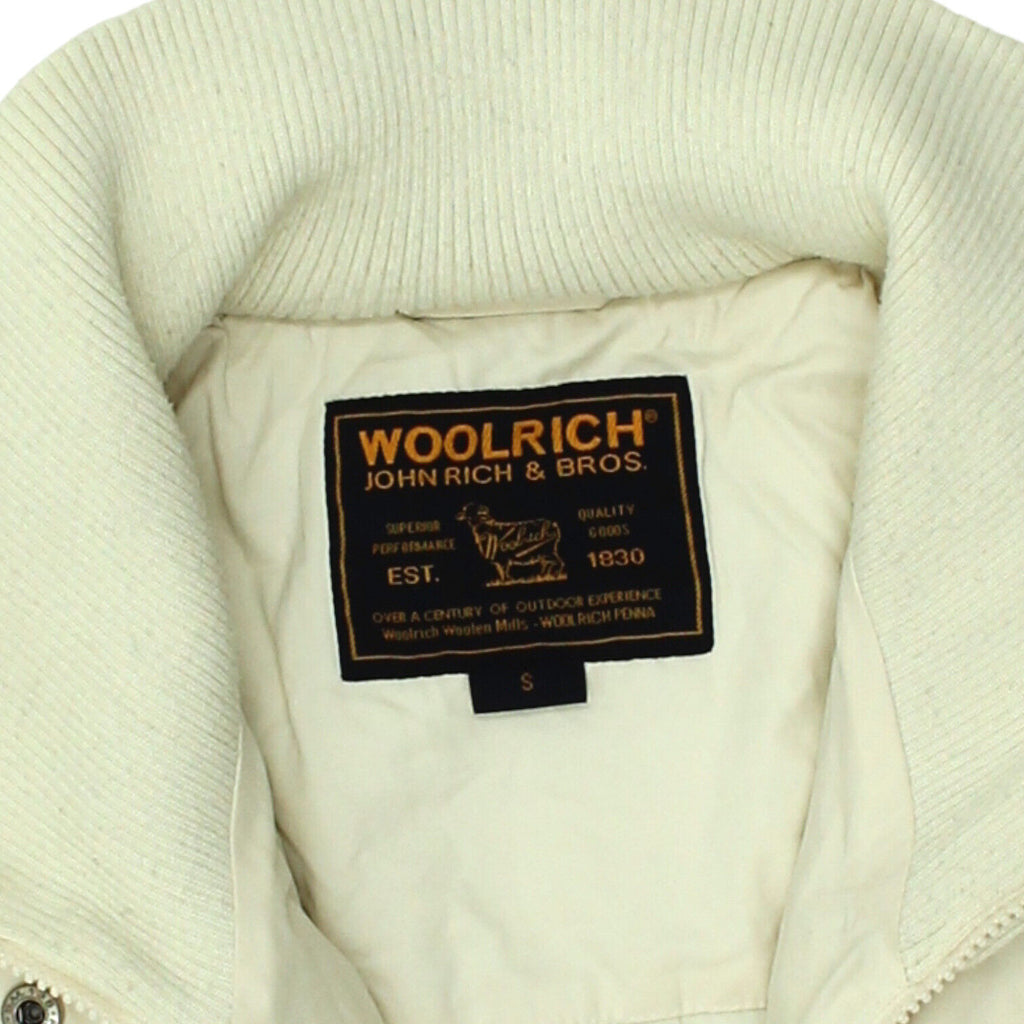 Woolrich Women White Long Padded Coat | Vintage High End Designer Overcoat VTG | Vintage Messina Hembry | Thrift | Second-Hand Messina Hembry | Used Clothing | Messina Hembry 